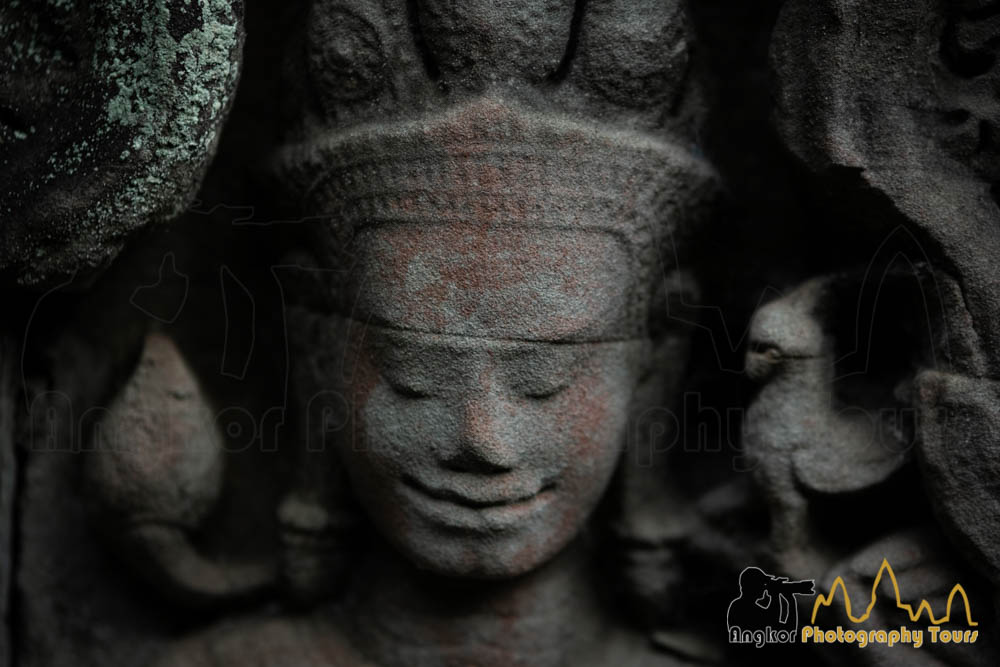 window angkor temple